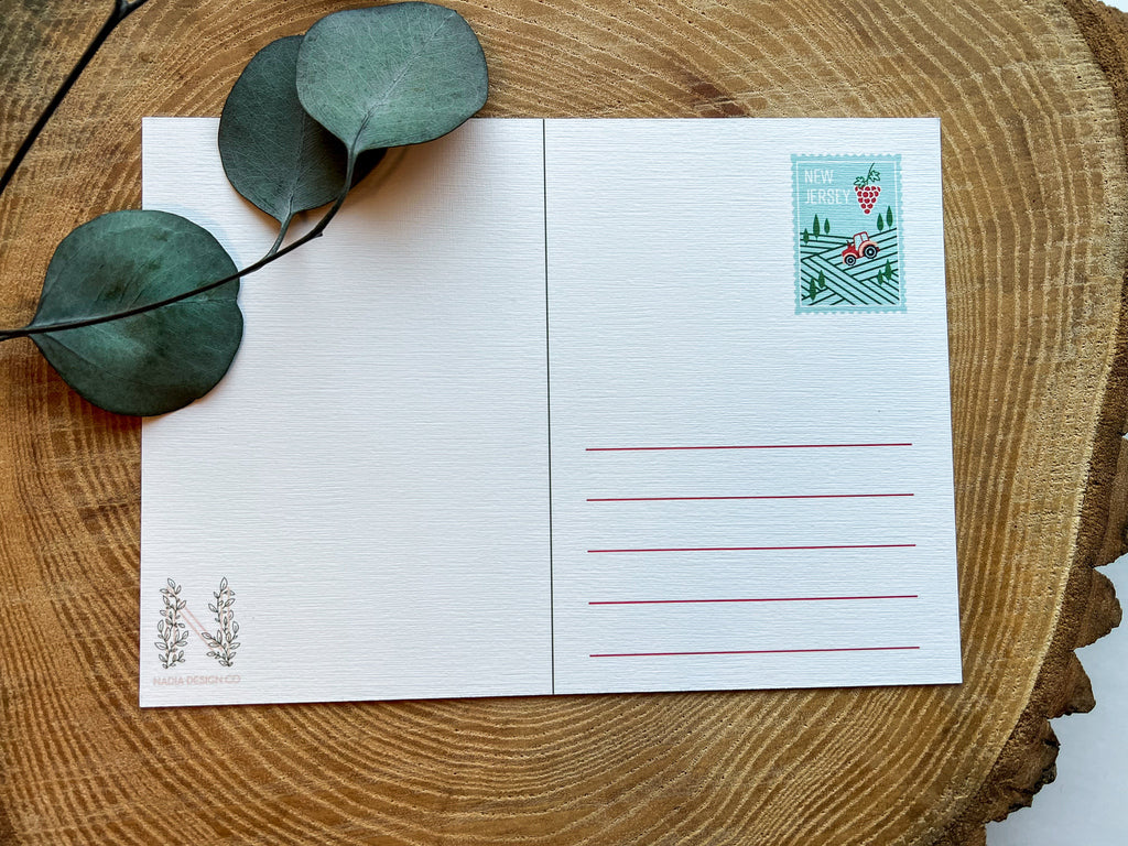 New Jersey State Postcard