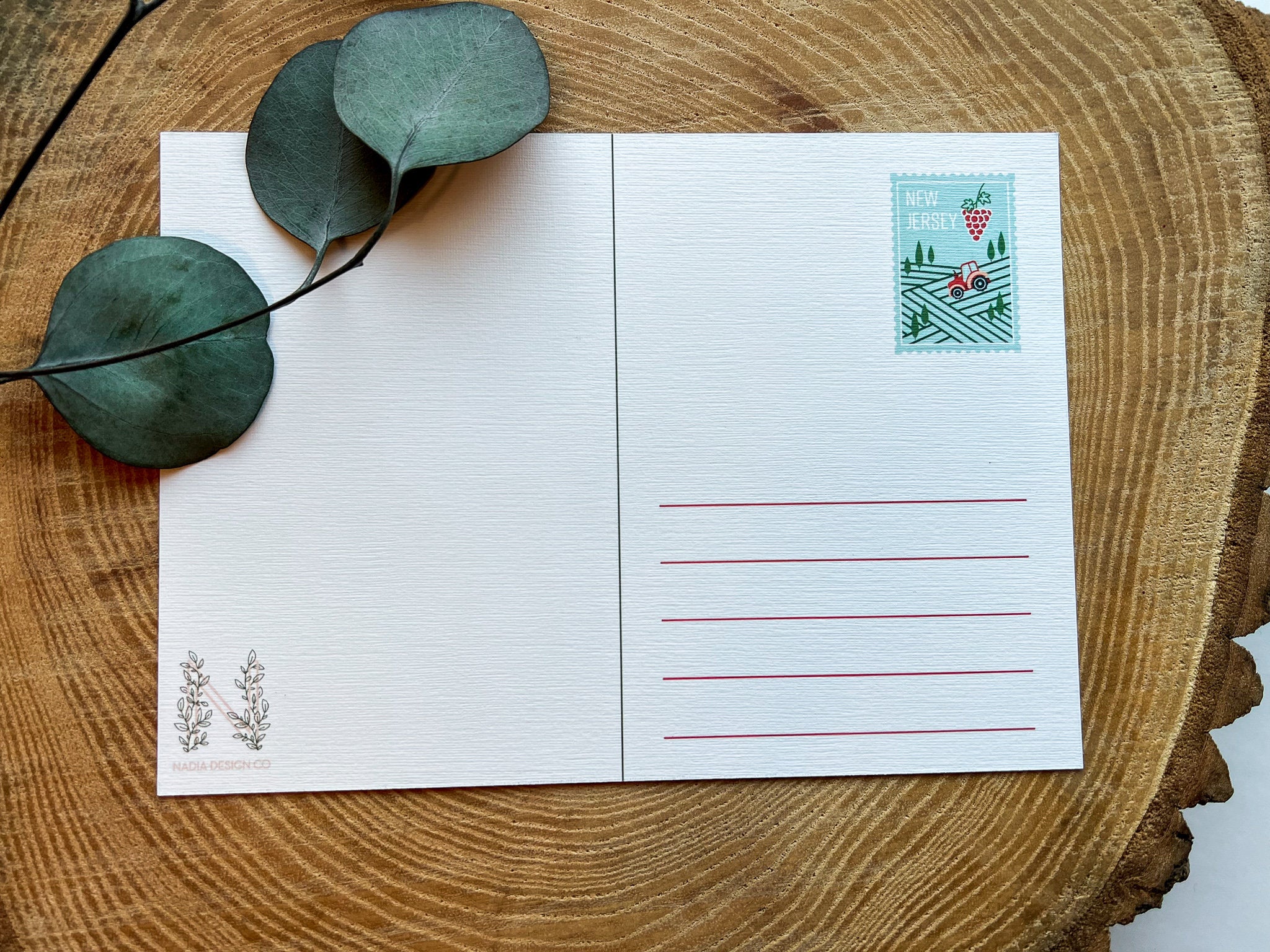 New Jersey State Postcard