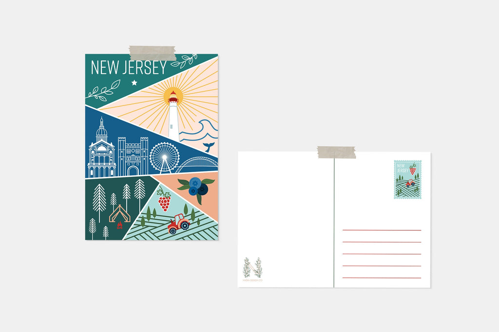 New Jersey State Postcard
