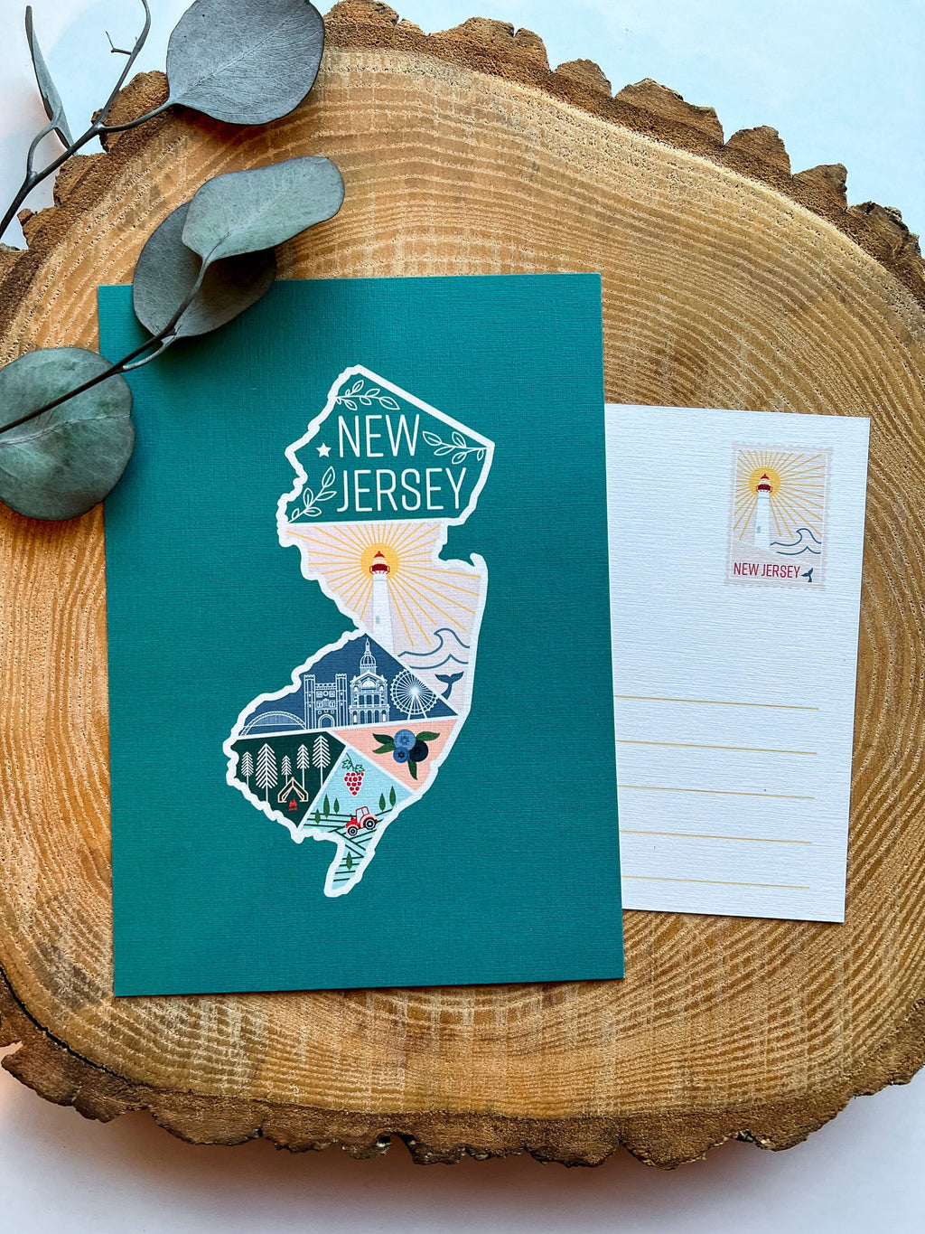 New Jersey Travel Postcard