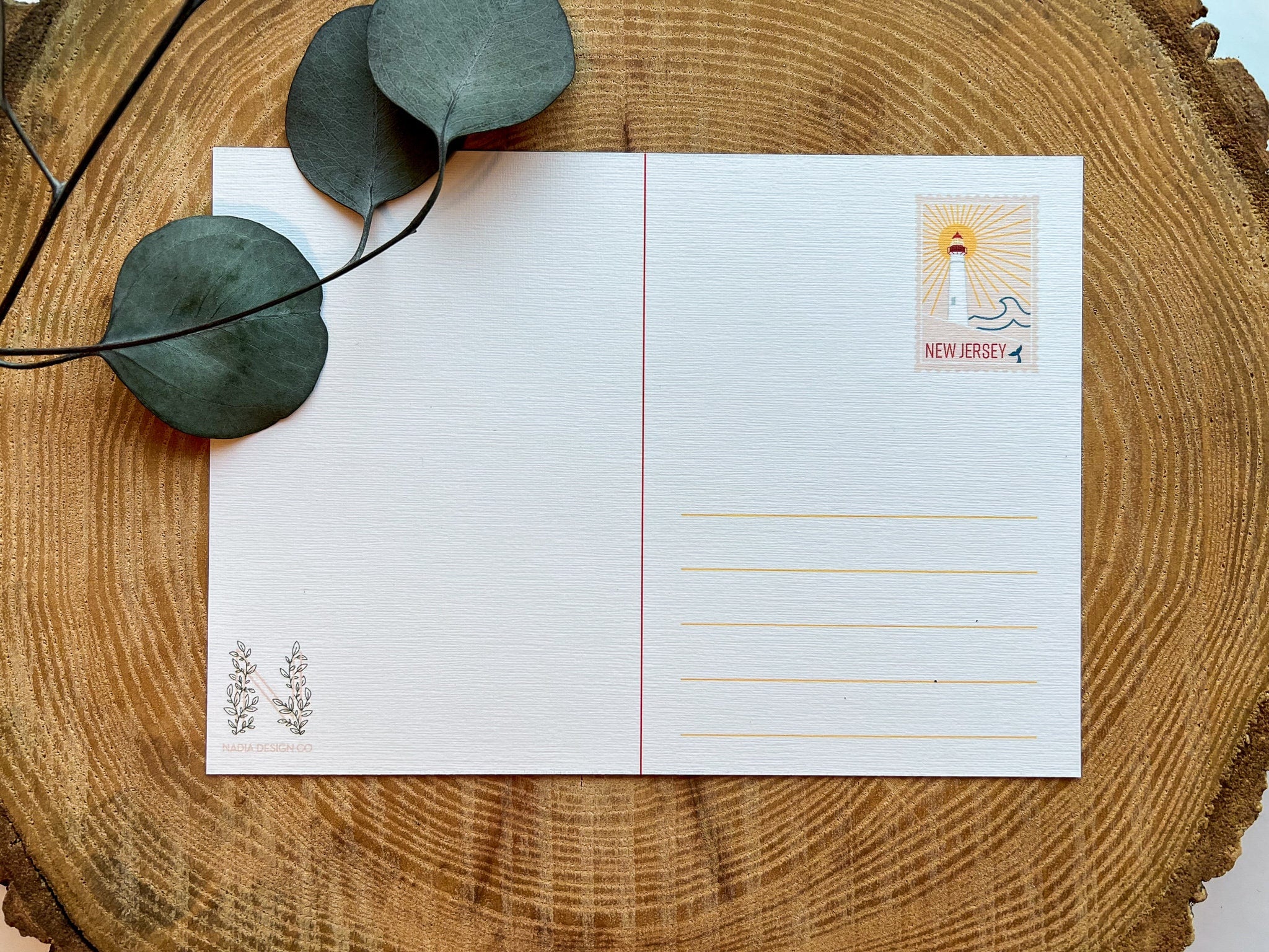 New Jersey Travel Postcard