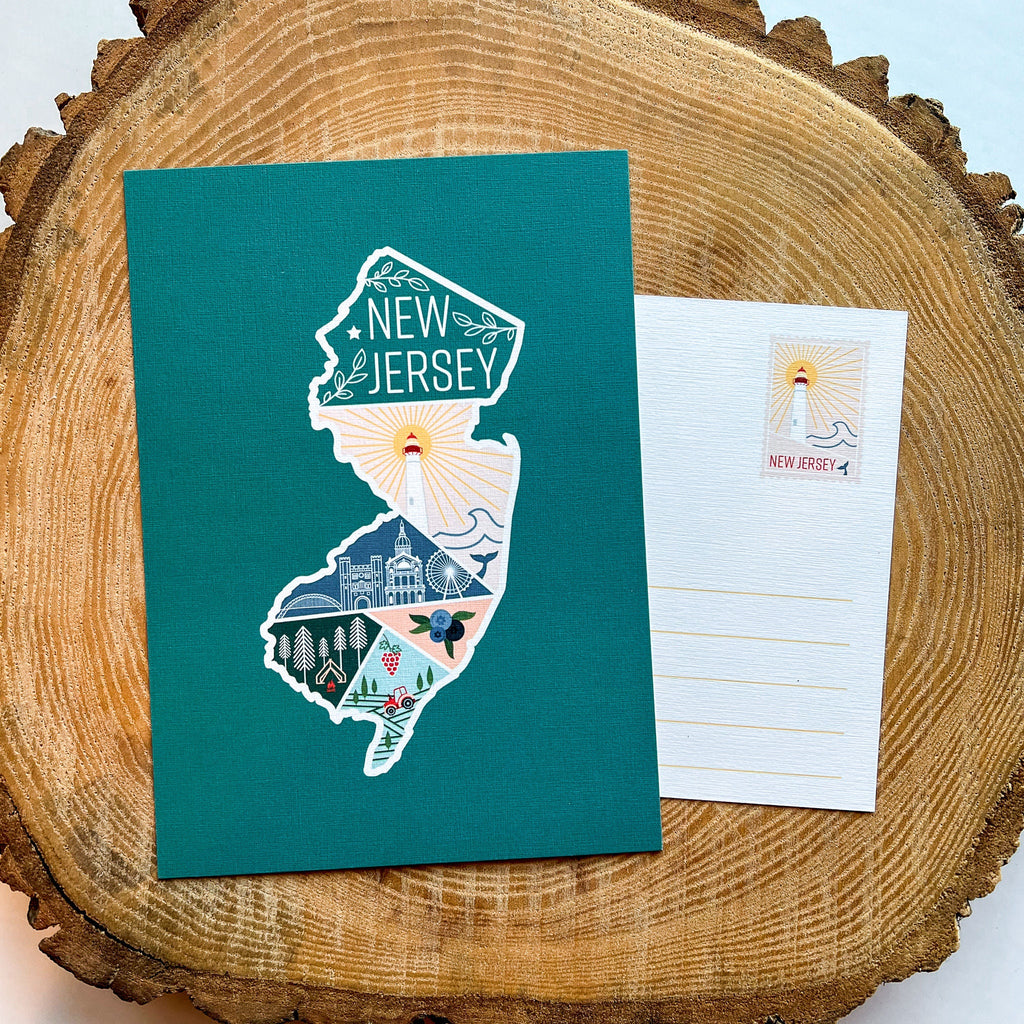 New Jersey Travel Postcard