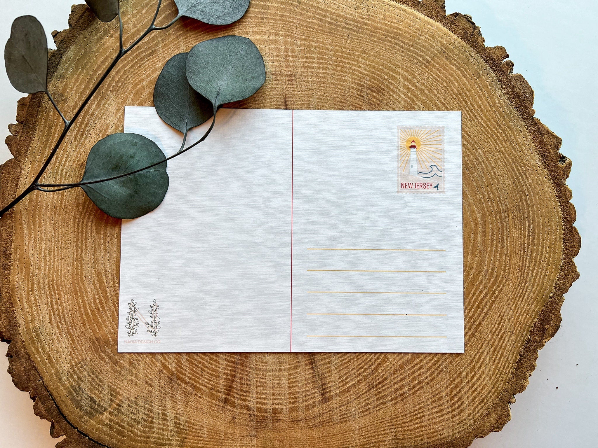 New Jersey Travel Postcard