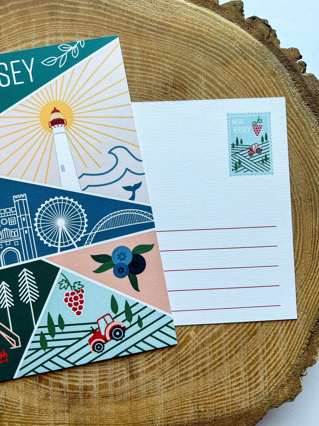 New Jersey State Postcard