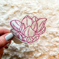 Magnolia Clear Sticker
