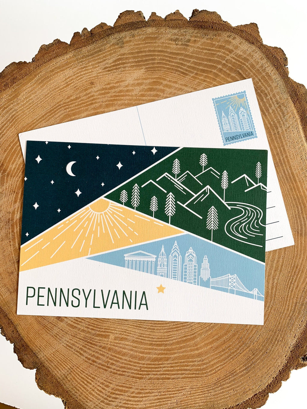Pennsylvania State Postcard