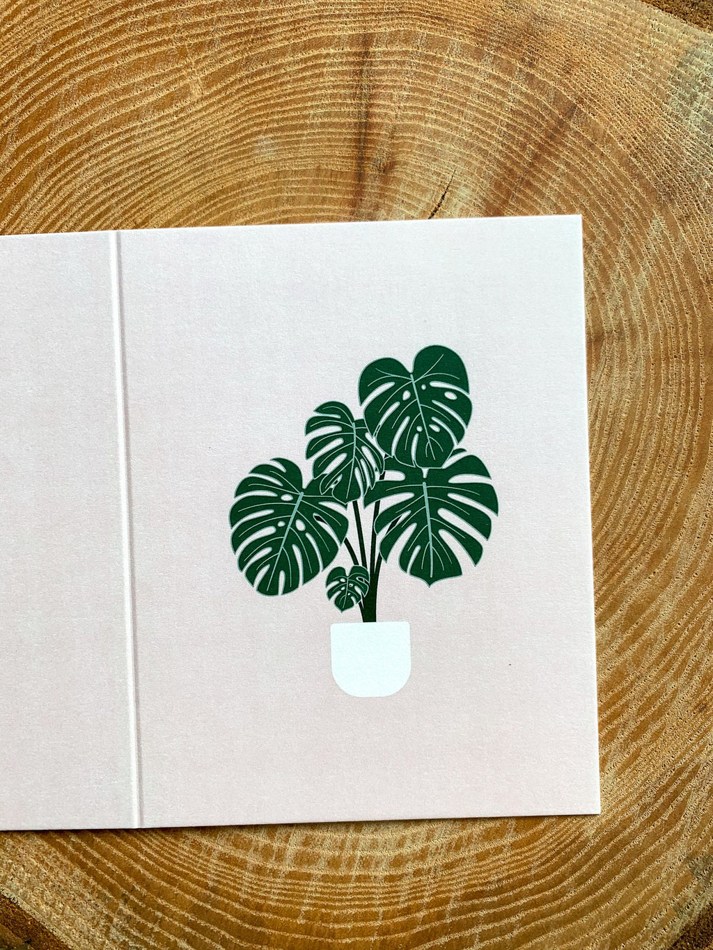 Monstera Greeting Card
