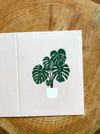 Monstera Greeting Card