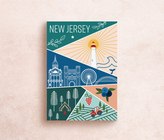 New Jersey State Postcard