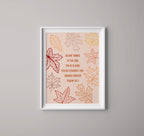 Oh Give Thanks to the Lord Pslams 107:1 Verse Print
