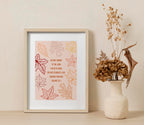 Oh Give Thanks to the Lord Pslams 107:1 Verse Print